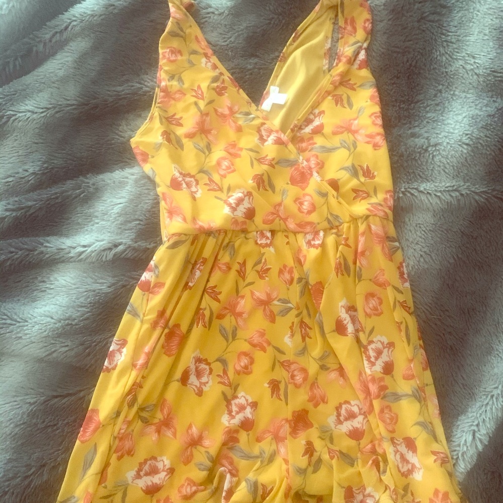 Casual floral romper